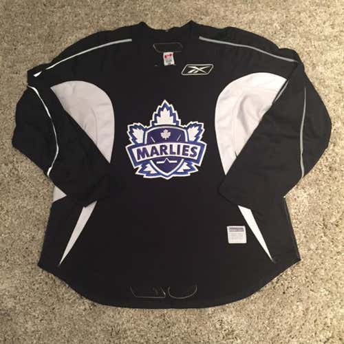 Pro Stock Reebok Edge Toronto Marlies AHL Practice Jersey 58