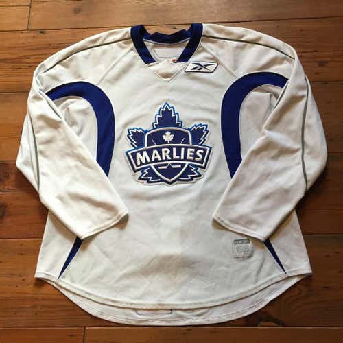 Pro Stock Reebok Edge Toronto Marlies AHL Practice Jersey 58