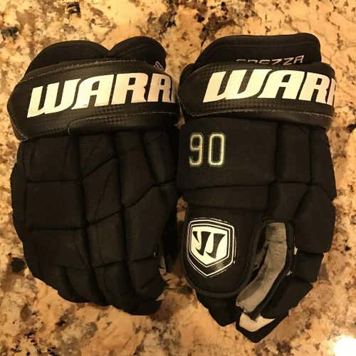 Game Worn Jason Spezza Dallas Stars Warrior Luxe Pro Stock Hockey Gloves 13.5N Digital Palms