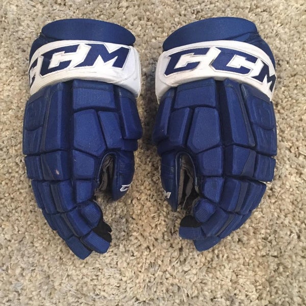 14" CCM Crazy Light U+ Pro Stock Toronto Maple Leafs Pro Player Gloves