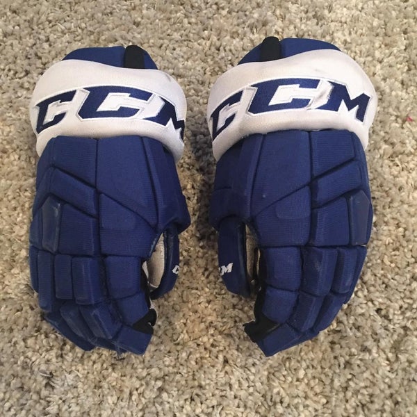 14" CCM HGTKXP Tacks Pro Stock Toronto Maple Leafs Pro Player Gloves