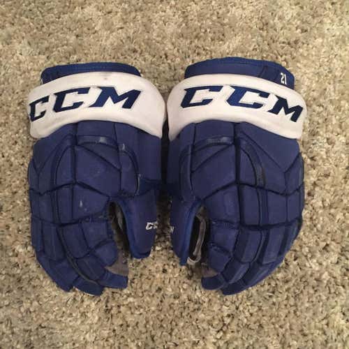14" CCM HG12XP Pro Stock Toronto Maple Leafs Pro Player Gloves