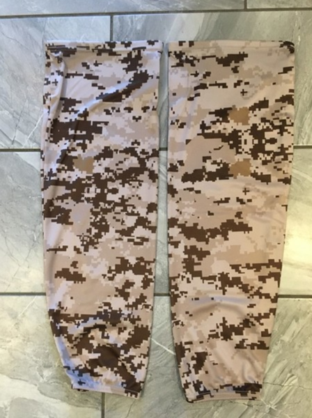 Camo sublimated hockey socks SR ADULT Large