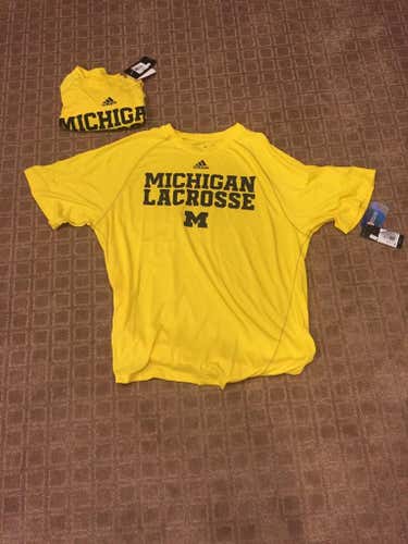 Medium Umich lacrosse shirt