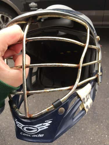 R used (face mask rusted a decent amount)