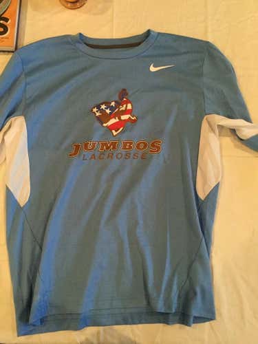 Tufts lax blue long sleeve