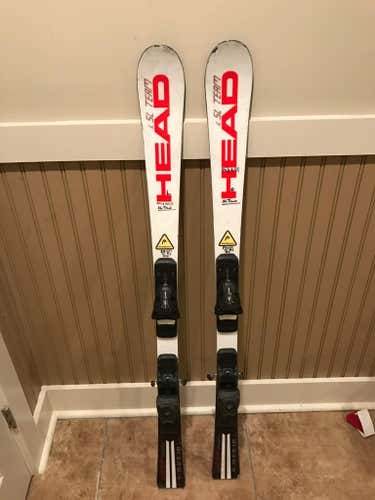 Head 131cm SL Skis with bindings