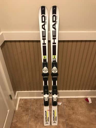 2015-16 Head 144cm GS Skis with bindings