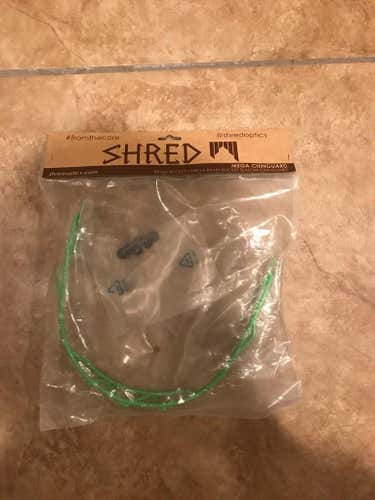 Shred Brain Bucket / Mega Brain bucket Slalom Chinguard (Green)