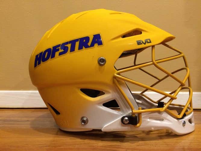 New 2015-16 Hofstra University issued warrior Evo helmet