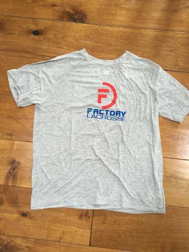 Gray Factory Lacrosse Shooter Shirt