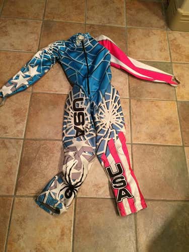 Women's Spyder USA padded race suit (Women's Large)