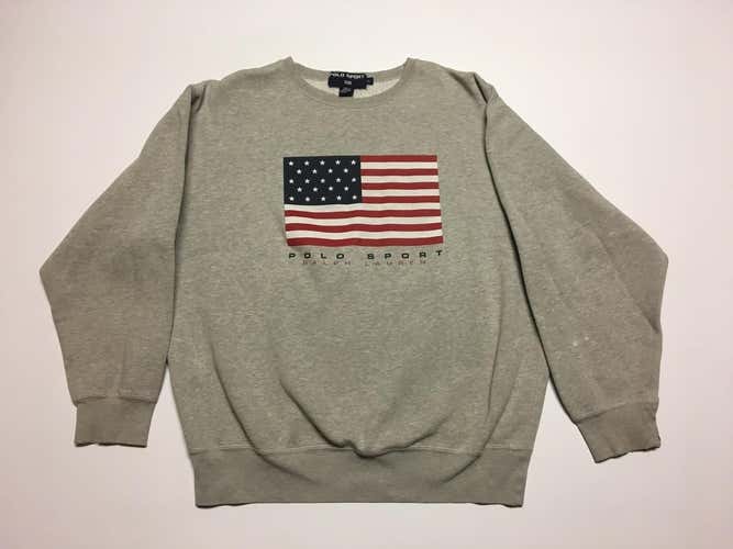 Vintage Polo Ralph Lauren Men's Large Sweatshirt