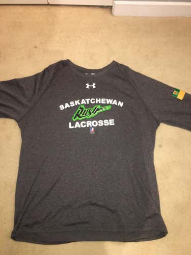 Saskatchewan Rush Extra Large Grey Long Sleeve