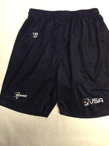 Warrior Team USA Men's National Team Practice Shorts Navy - XL