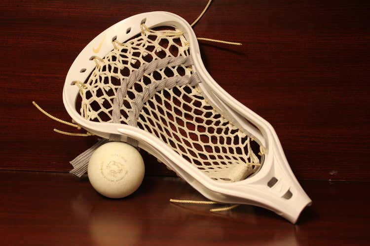 Brand New Nike Elite 10 strung with Moon Mesh