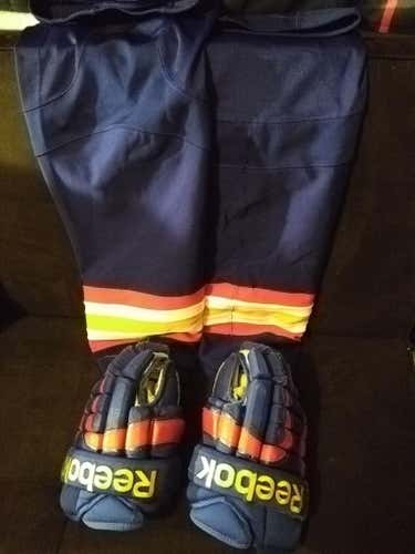 Pro Stock Norfolk Admirals Gloves and Socks