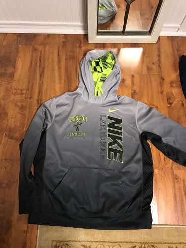 Boston Laxachusetts Nike sweatshirt
