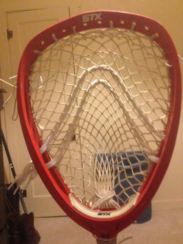 red stx shield string king mesh