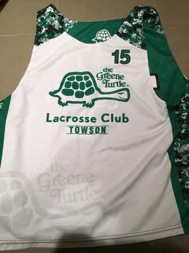 Greene Turtle Lacrosse Pennie (green/white) L/XL