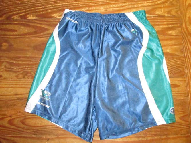 2002 Baltimore Bayhawks MLL road shorts - Warrior Size Medium