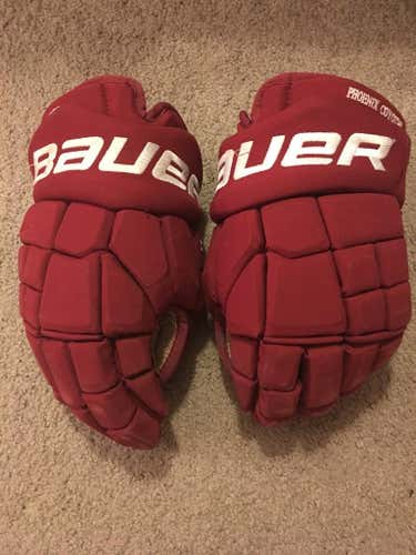 Pro Stock Bauer Vapor XXXX Phoenix Coyotes Gloves