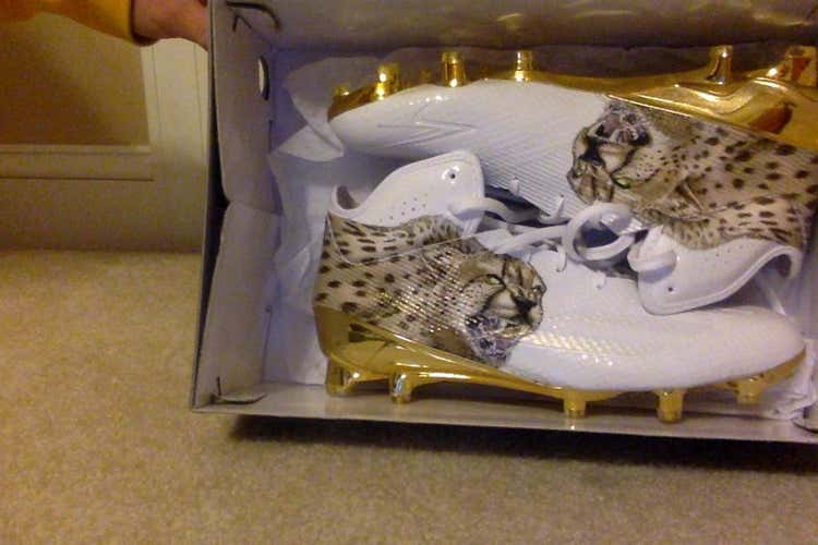 Adizero 5-Star 5.0 mid UNC (size 9.5)