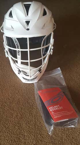 New, White Cascade R Helmets
