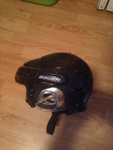 Black Bauer Hockey Helmet