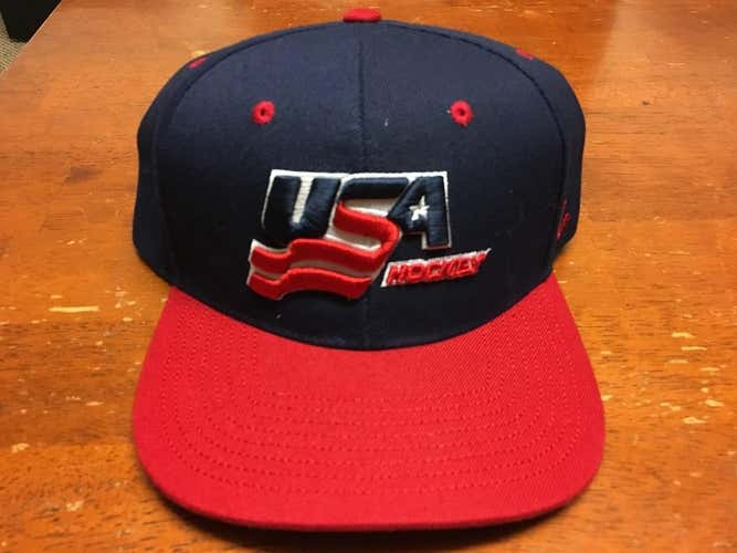 USA Hockey snapback hat by Zypher