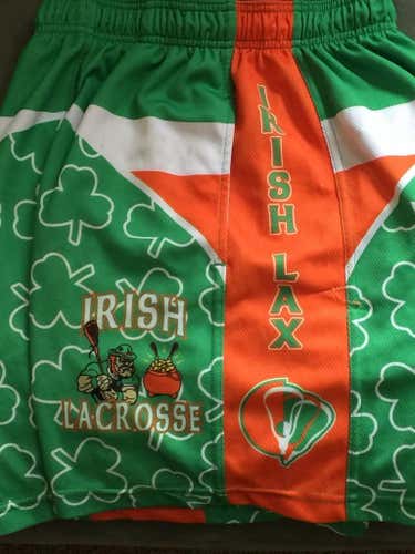 Cool LAXWORLD Team IRISH Game Shorts