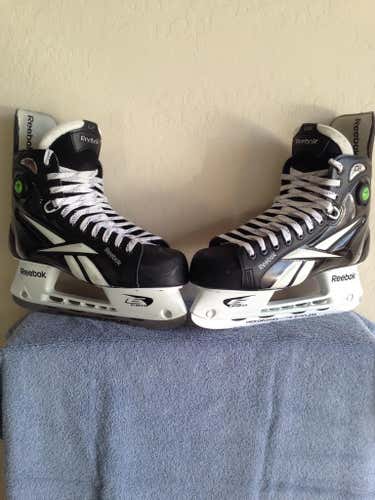 REEBOK 10K 'Pump' Skates, Senior, Size 8.5 (US), Width E   ++ ALMOST NEW ++