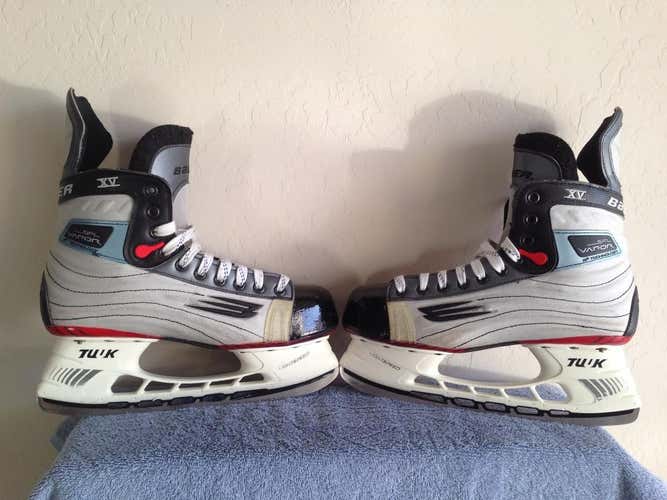 BAUER Vapor SFL XV Hockey Skates, Senior, Size 8.5 (US), Width D   ++ VERY GOOD CONDITION ++