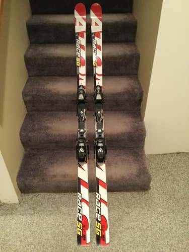 ATOMIM RACE SG 185cm. 27m radius.  Perfect for a u14 racer getting into Super G.