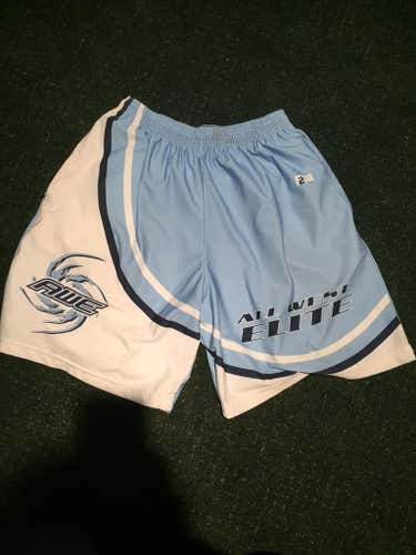 All west Elite lacrosse Shorts size large