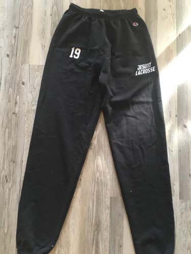 Wheeling Jesuit Sweatpants - Black - Large