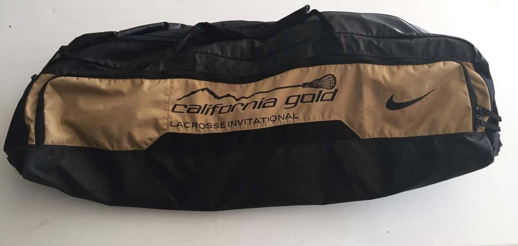 Custom California Gold Lacrosse Bag