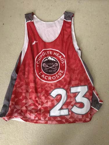 chipotle heads lacrosse pinnie