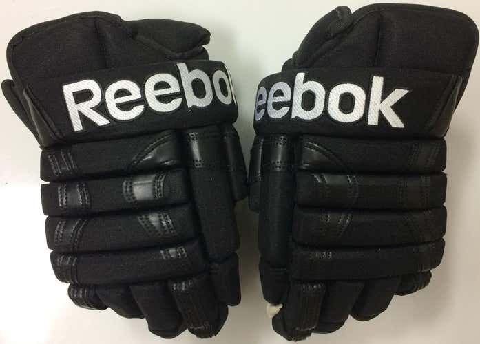 NEW Reebok 852 4 Roll Pro Stock Hockey Gloves Black 14" 2843