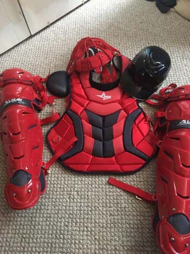 New All Star Pro Issue catchers gear