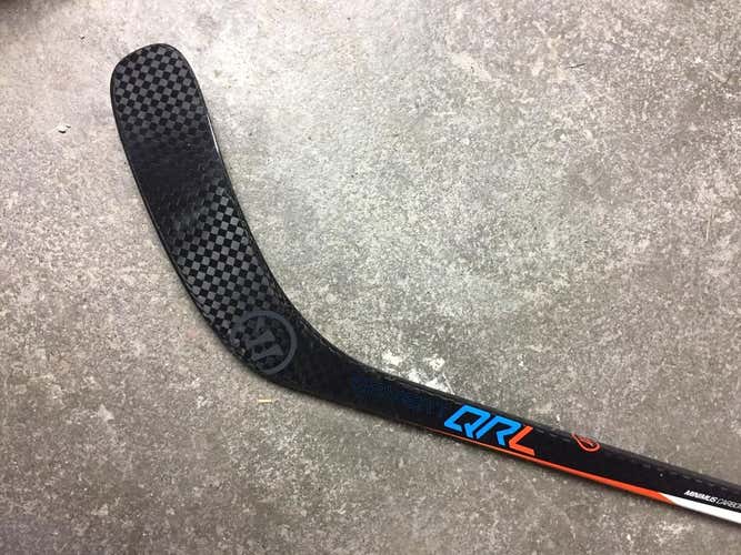 Warrior QRL grip Sr. stick, 77flex, left Zetterberg curve