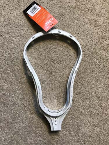 Nike Alpha U Lacrosse Head-White