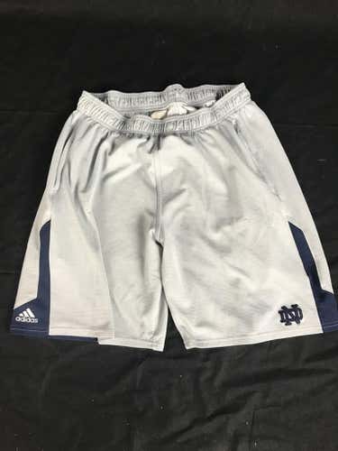 XL Notre Dame Adidas practice shorts