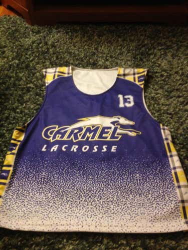 Carmel Lacrosse Reversible Pinnie #13