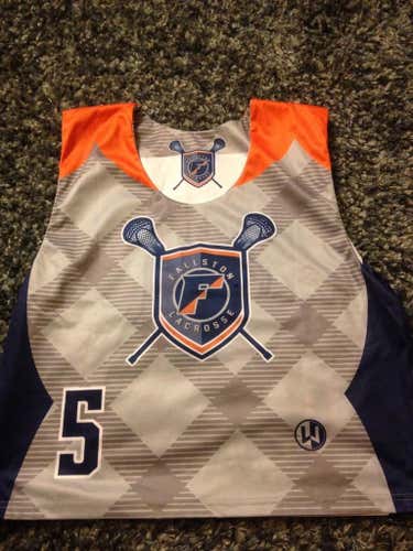 Fallston Cougars Lacrosse Pinnie Reversible #5