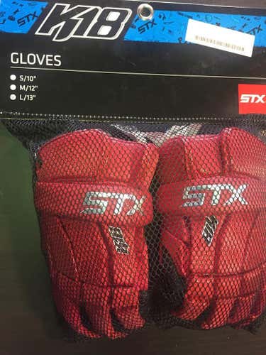 Red STX K18 Gloves