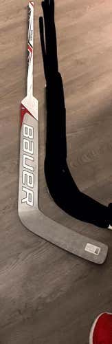 NEW Pro Stock Bauer 1S Goalie Stick 25 inch paddle P31