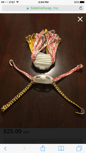 MD flag chinstraps