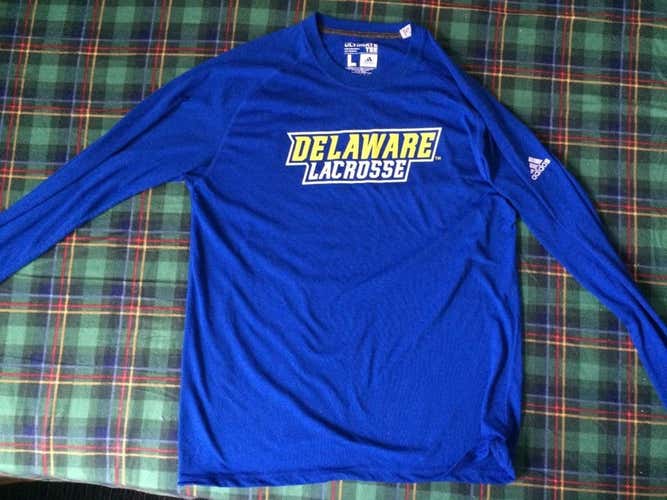 Team Issued Delaware Lacrosse Long sleeve shirt
