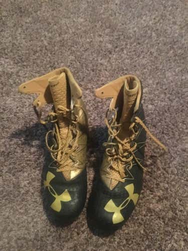 Limited Edition black and Gold highlight cleats